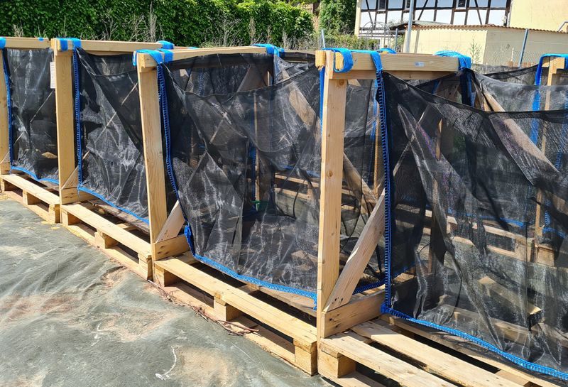 Der Paletten Holzbag für Brennholz