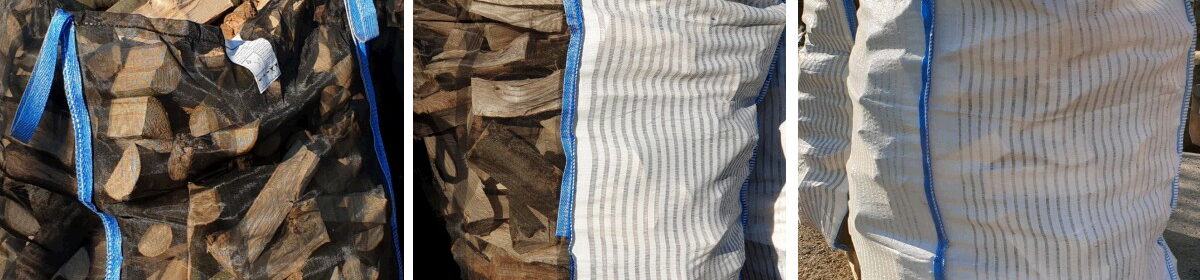 Netzsäcke für Brennholz