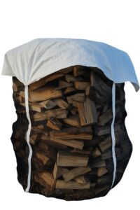 Holzbag Woodbag Holz Bag mit Abdeckung